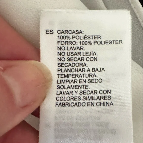 REISS Draped White Sleeveless Peplum Blouse – Size 10 - Picture 4 of 4